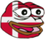 FeelsDenmarkMan emote for Discord