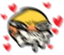 feralHearts emote for Discord