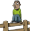 Fencesitter emote for Discord
