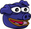 FeelsBluePigMan emote for Discord