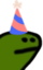 feelsbirthdayman emote for Discord