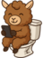 flauschKlo emote for Discord