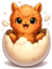 flauschEgging emote for Discord