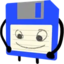 floppySmile emote for Discord
