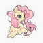 Fluttershy emote for Discord