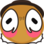 flushedthamacrow emote for Discord