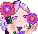 flower4U static emote for Discord, Twitch and Slack