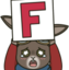 FloofPressF emote for Discord