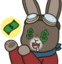 FloofMoney emote for Discord