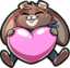 floofHeart emote for Discord