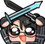 fleshy8Kirito emote for Discord