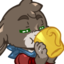 FloofySip emote for Discord
