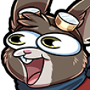 floofyPog static emote for Discord, Twitch and Slack