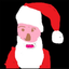 FlatsSanta emote for Discord