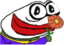 Flowerge emote for Discord