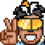 FlyingMan emote for Discord