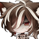 flexuhDarkCircles static emote for Discord, Twitch and Slack