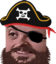 forsenPirate emote for Discord