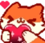 foxLove emote for Discord