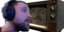 forsenLookingAtTelevizor emote for Discord