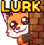 FoxyLurk emote for Discord