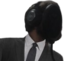 forsenBlackSilence emote for Discord