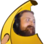 forsenBanana emote for Discord
