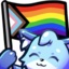 FoxxProgressFlag emote for Discord