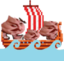 forsenGaLongship emote for Discord