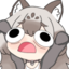 FoxyPanic emote for Discord