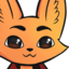 foxiFeelsOkay emote for Discord