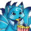 FOXPOPKORM emote for Discord