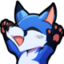FoxHype emote for Discord