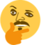 forsenThinking emote for Discord