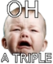 forsenTriple emote for Discord