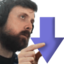 forsenDownvote emote for Discord