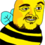 forsenBee emote for Discord