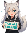 foxbanfer static emote for Discord, Twitch and Slack