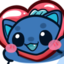 FishHeart emote for Discord