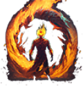 FireEle3 static emote for Discord, Twitch and Slack