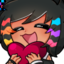 Fizzyheart emote for Discord