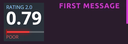 FirstTime079 static emote for Discord, Twitch and Slack