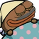 fingleSleep static emote for Discord, Twitch and Slack