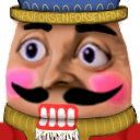 flushE static emote for Discord, Twitch and Slack