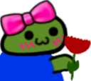 Flowoer static emote for Discord, Twitch and Slack