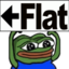 Flat emote for Discord