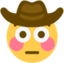 FlushedCowboy emote for Discord