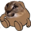 FloppaSit emote for Discord