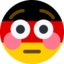 FlushedGerman emote for Discord