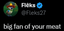 fleksMeat emote for Discord